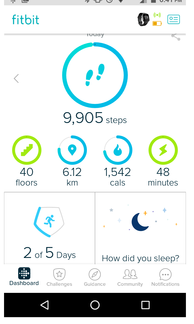 Fitbit Dashboard